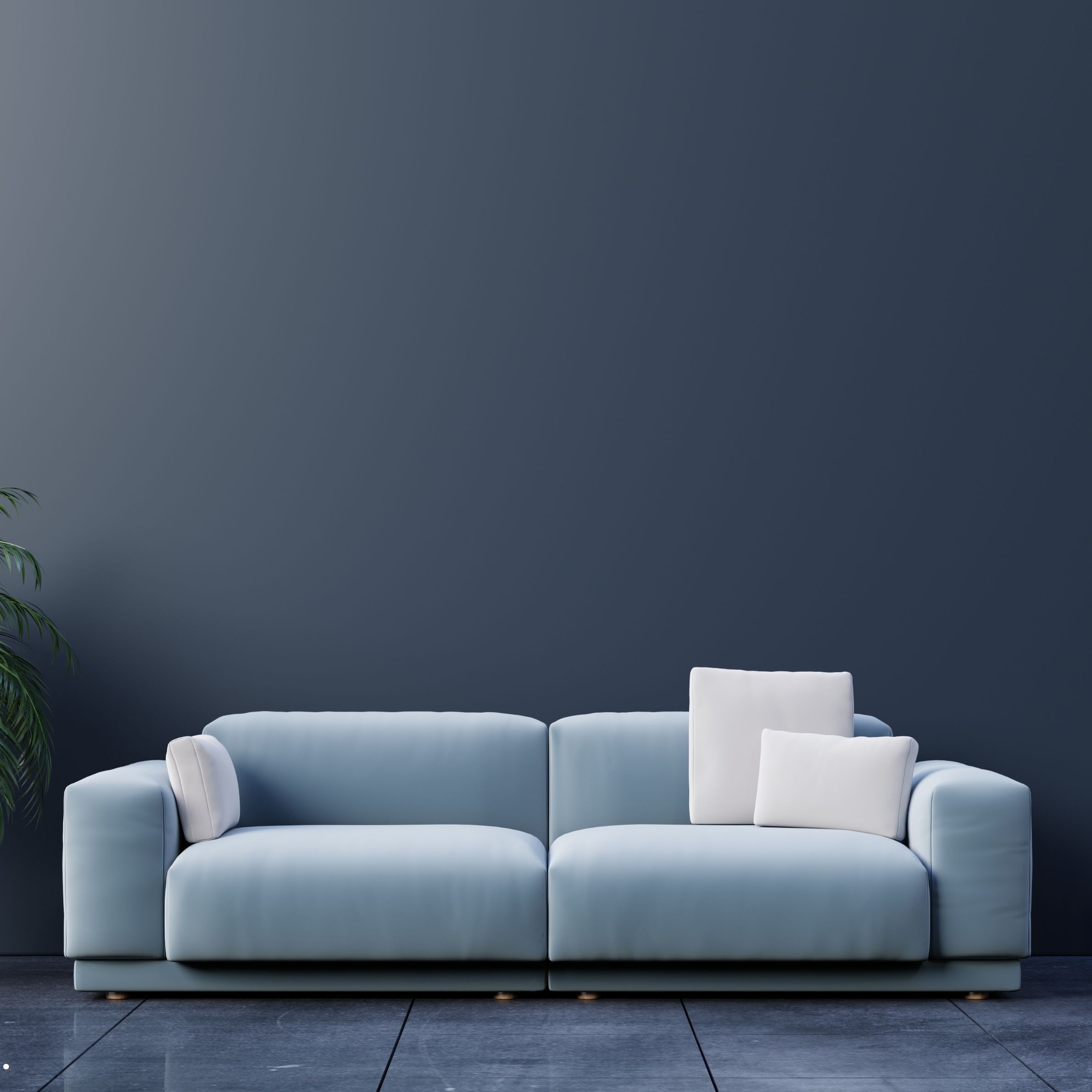 Executive Leather Sofa